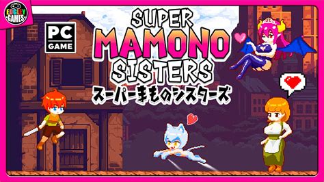 Super Mamono Sisters スーパーまものシスターズ Pc Stage 1 🎮 Lets Play Youtube