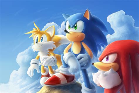 Sonic Tails And Knuckles Wallpapers Wallpaper Cave