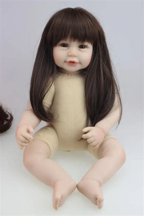 Aliexpress Buy Naked Girl Doll Reborn Silicone Reborn Baby
