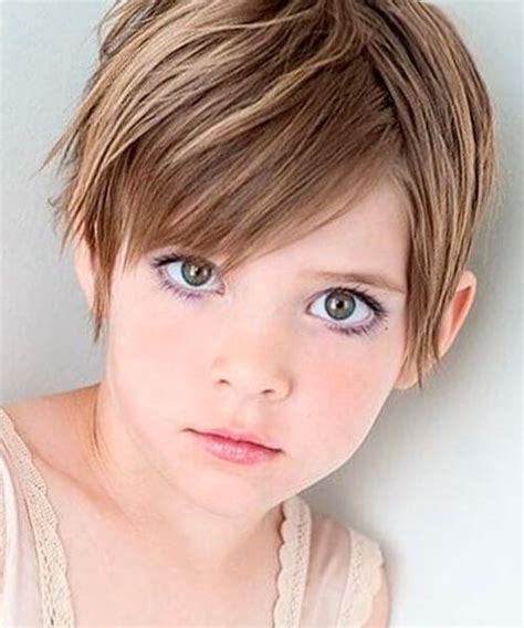 Short Hair Kids Hairstyles For Girls Kids Pixie Haircut Also We