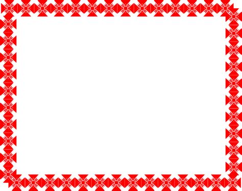 Red Border Templates Clipart Best