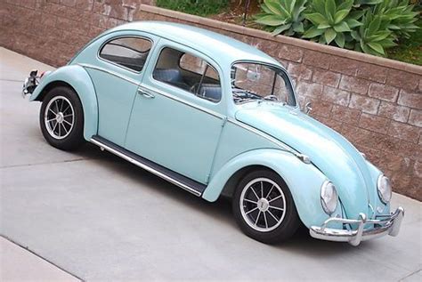 Super Clean Bahama Blue 1964 Turbo Bug Turbo Bug Volkswagen Volkswagen Beetle