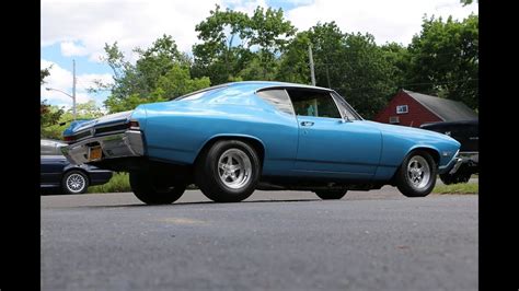 1968 Chevrolet Chevelle Ss For Salefresh 3964 Speedmarina Blue W