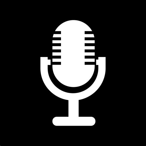 Sign Of Microphone Icon 573519 Vector Art At Vecteezy