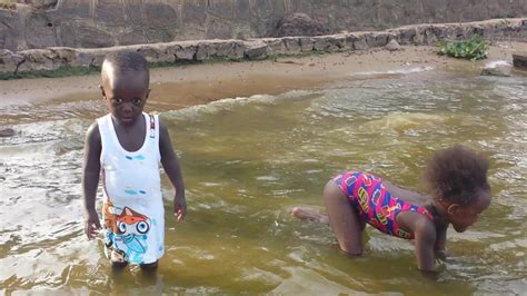 Babys Day Out At Kk Beach Ggaba Imagine Wonder K Kibirige And