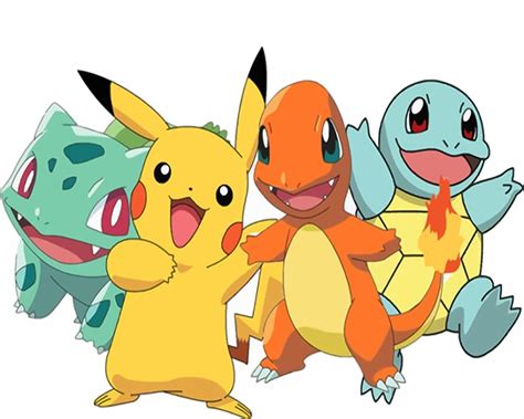 Pikachu Bulbasaur Squirtle Charmander Cartoon New Paint By Number