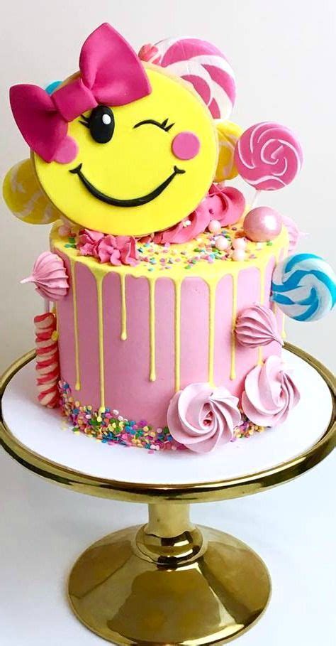 Smiley Face Cake Bolo De Aniversário Emoji Festa De Aniversário