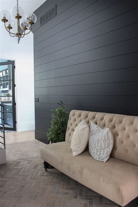 Black Shiplap Wall Living Room What To Do When You Realize A