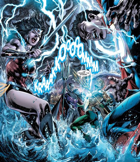 Superman And Wonder Woman Vs Ocean Master Comicnewbies