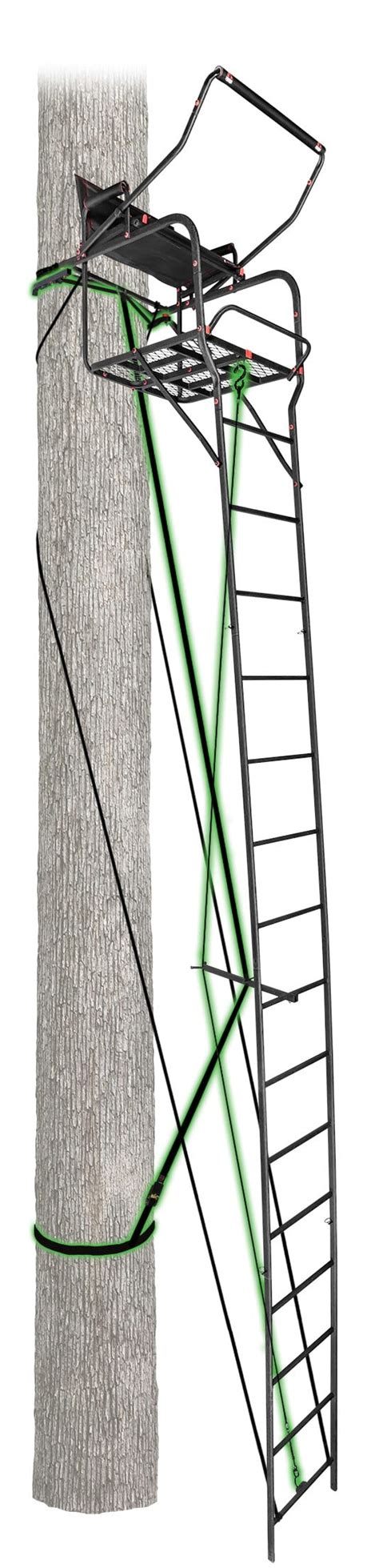 22 Mac Daddy Xtra Wide Ladderstand Primal Treestand Standish