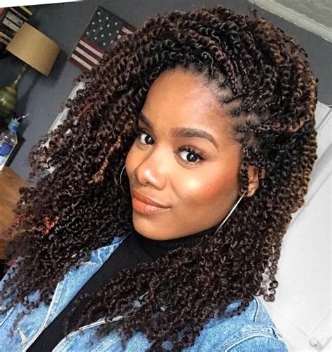 Creative pile up when you flat twist your hair, you aren't limited to one type of braid. Bomb twist | hair styles | Natural hair styles, Hair ...