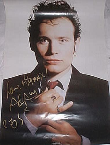 Adam Ant Autographed Poster Uk Promo Poster 161466