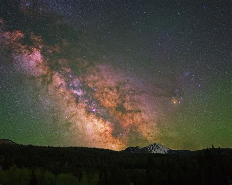 Milky Way Over The Horizon Photograph By David Mauldin Pixels