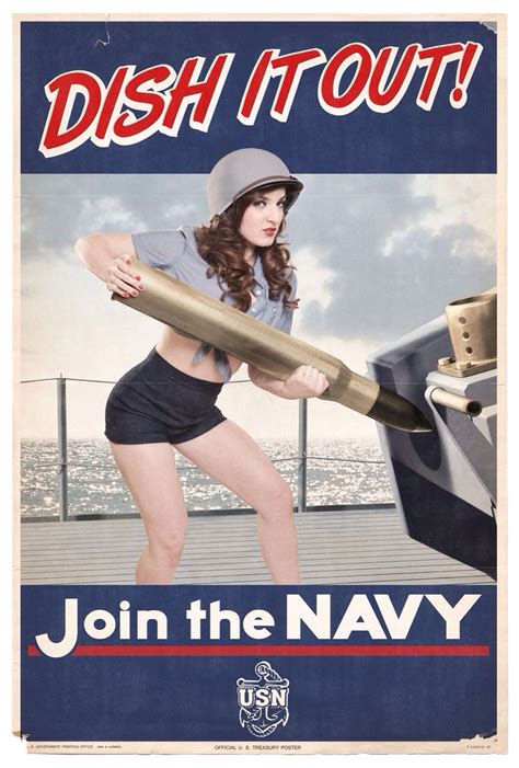 Wwii Us Navy Usn Gunner Pinup Model Erin Micklow Joining The Navy