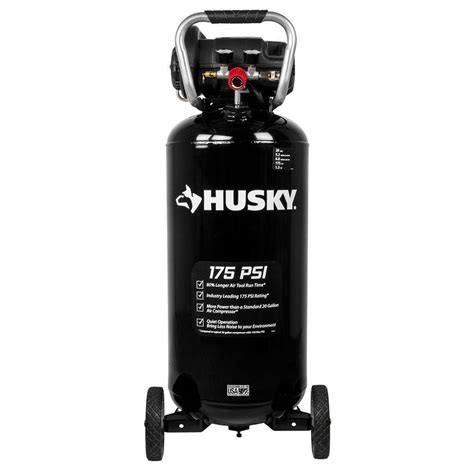 Husky 20 Gal 175 Psi Portable Electric Air Compressor C201h The Home