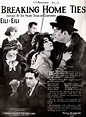 Breaking Home Ties (1922) movie poster