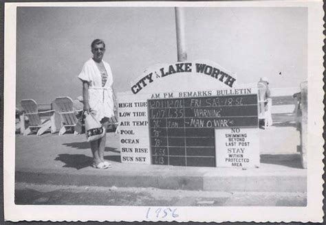 Lake Worth Beach City Limits From Palm Beaches Remembered On