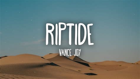 Vance Joy Riptide Lyrics Youtube