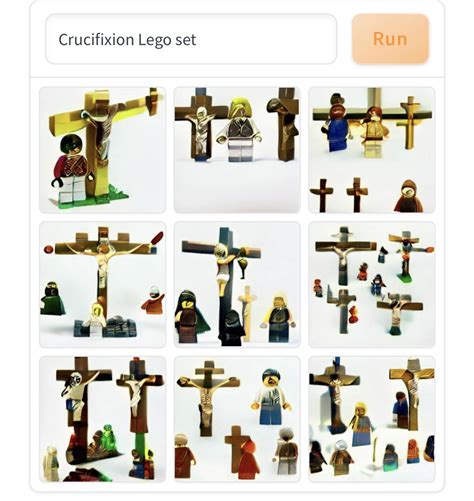 Crucifixion Lego Set Weirddalle
