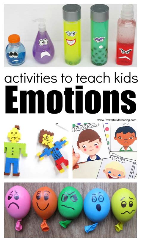 Activities To Teach Kids Emotions Emotions Preschool Activities