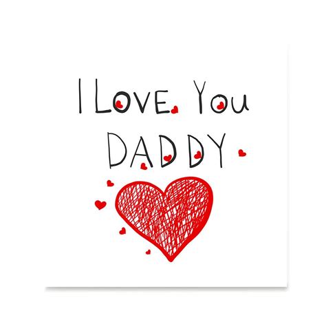 I Love You Dad Fathers Day Posters Ezposterprints