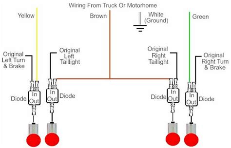 Never put your trailer on the road with questionable wiring or a lighting system that is already known to be failing. Tail Light Converter Wiring Diagram - 11.xje.zionsnowboards.de
