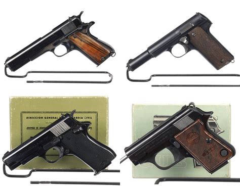 Four Spanish Semi Automatic Pistols Rock Island Auction