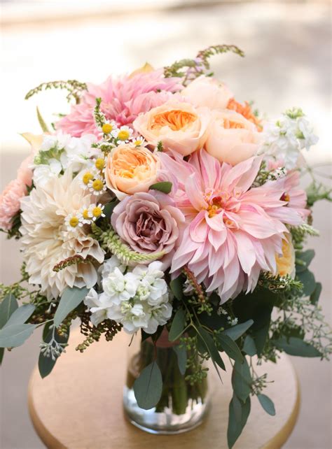 Late Summer Garden Flower Brides Bouquet By Fleurie Flower Studio