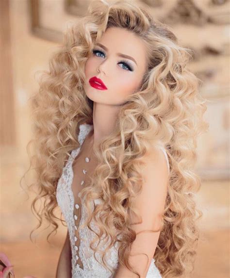 Blonde Beauty Blonde Hair Hair Beauty Long Curly Hair Big Hair Curly Hair Styles Beautiful