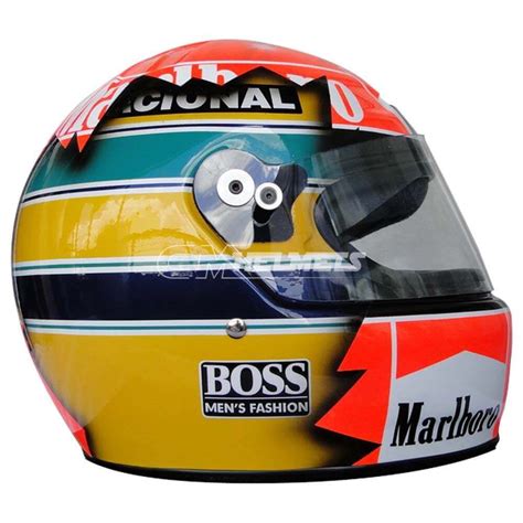 Ayrton Senna And Michael Schumacher Artistic Design Cm Helmets