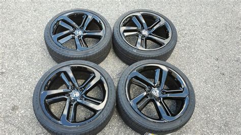 19 Wheel And Tire Package Fits Honda Accord Sport Civic Si Exl Acura