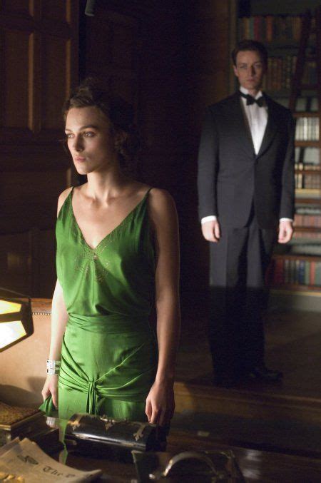 Still Of James Mcavoy And Keira Knightley In The Library In Atonement