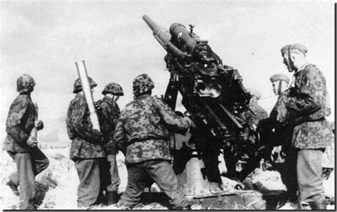 World War Ii History Waffen Ss Soldiers Fire The Formidable German