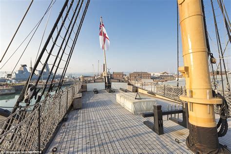 Hms Victory Allows Visitors To See New Parts Of Lord Nelsons Ship After