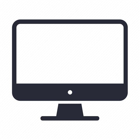 Computer Monitor Pc Screen Icon Download On Iconfinder
