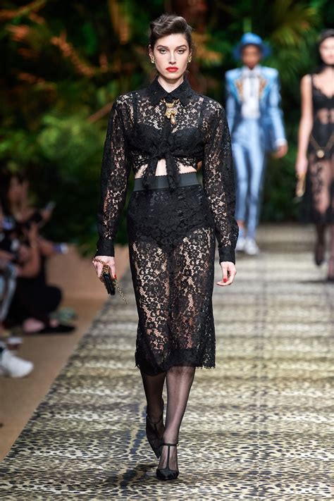 Dolce And Gabbana Spring 2020 Ready To Wear Collection Vogue Moda