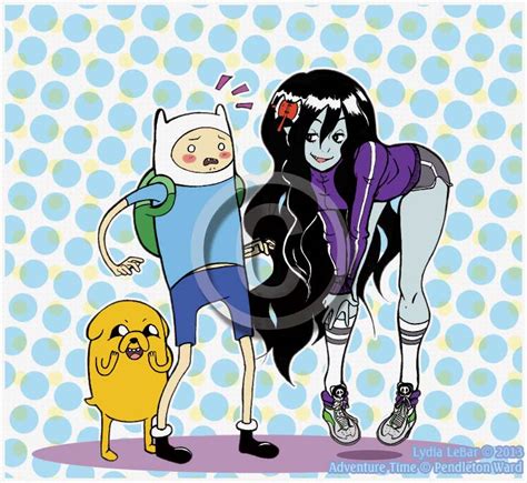 Adventure Time With Finn Jake And Marceline By Lilly Lamb On Deviantart