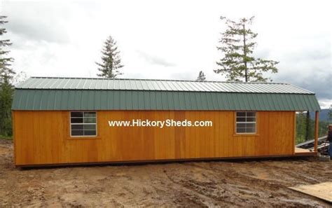 Old Hickory Sheds 14x40 Lofted Barn With The Playhouse Package Keep