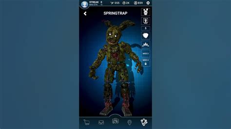 Springtraps Animation Cycle In Fnaf Ar Special Delivery Youtube