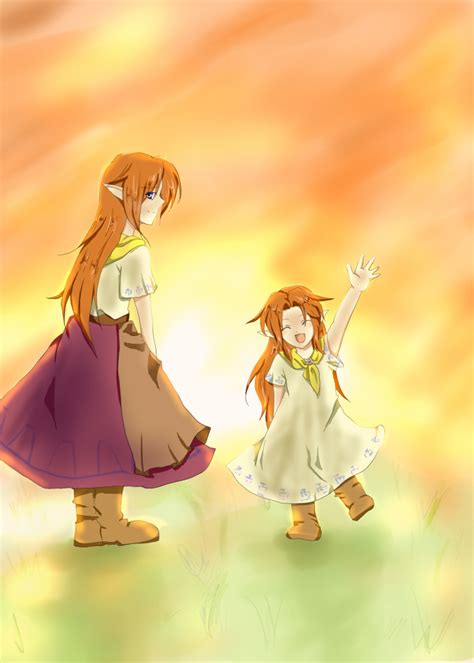 Cremia And Romani The Legend Of Zelda And 1 More Drawn By Doraiaisu