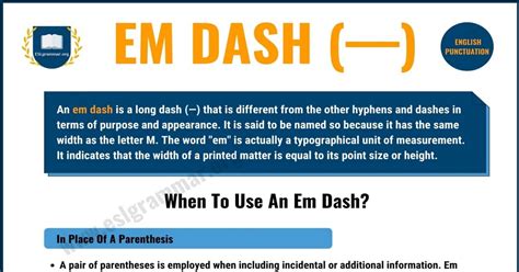 Dash Punctuation Mark Definition How To Use Accents And Diacritical