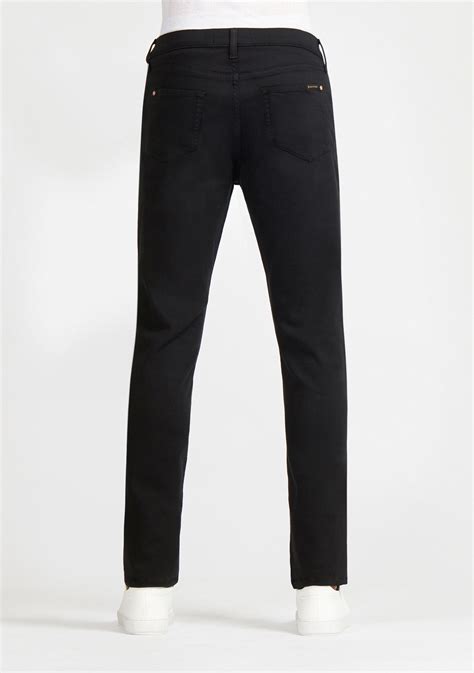 Black Slim Jeans For Men Soul Of Nomad Denim Brentwood Nightrider