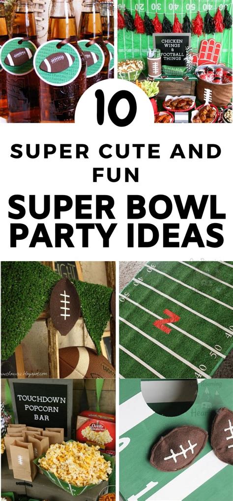 Cute And Fun Super Bowl Party Ideas The Frugal Navy Wife