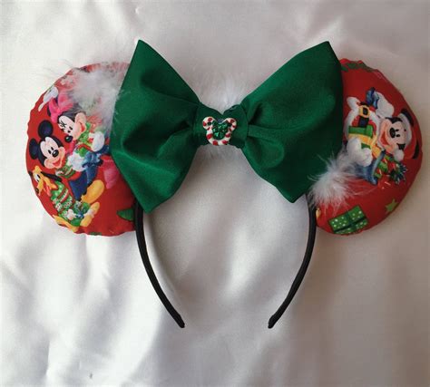 Mickey Mouse Ears Headband Christmas Etsy Mickey Mouse Ears Mickey