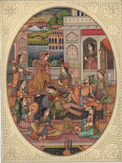 ArtnIndia Mughal Miniature Paintings Mughal Paintings Rajasthani Art
