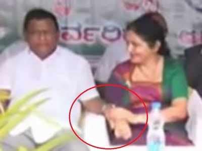 Congress Leader Caught On Camera Allegedly Touching Woman Inappropriately India News Times