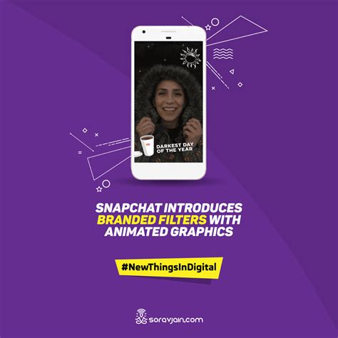 Snapchat Introduces Branded Filters With Animated Graphics Social