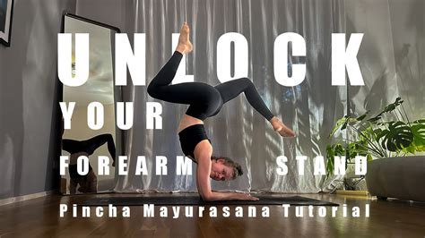 Finally Unlock Your Forearm Stand Drills For Pincha Mayurasana Yoga