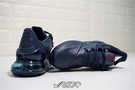 Nike Air Max 270 Premium Diffused Blue Navy Mens Shoes