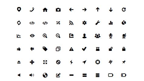 Typicons Free Icon Font With 88 Symbols